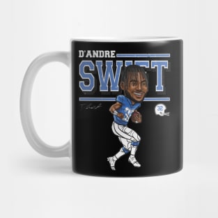 D'Andre Swift Detroit Cartoon Mug